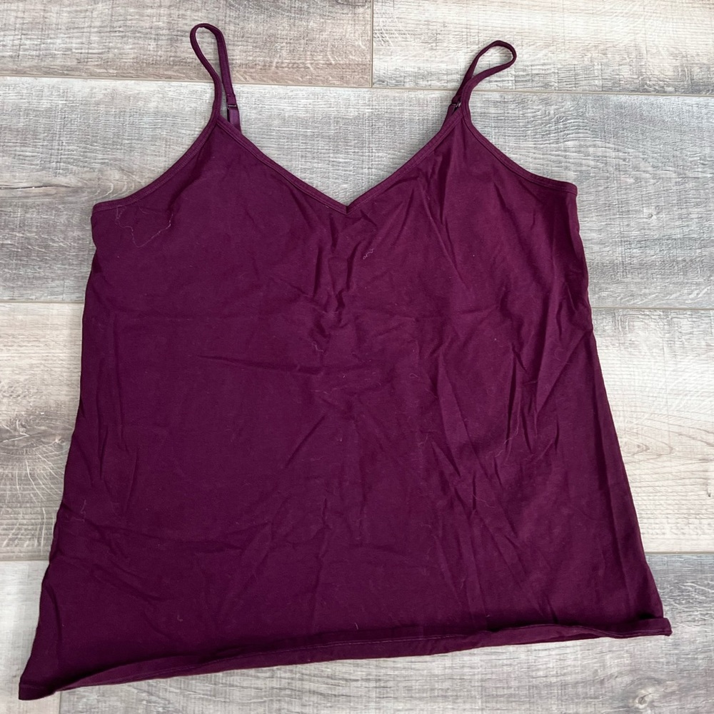 Maroon Tank Top